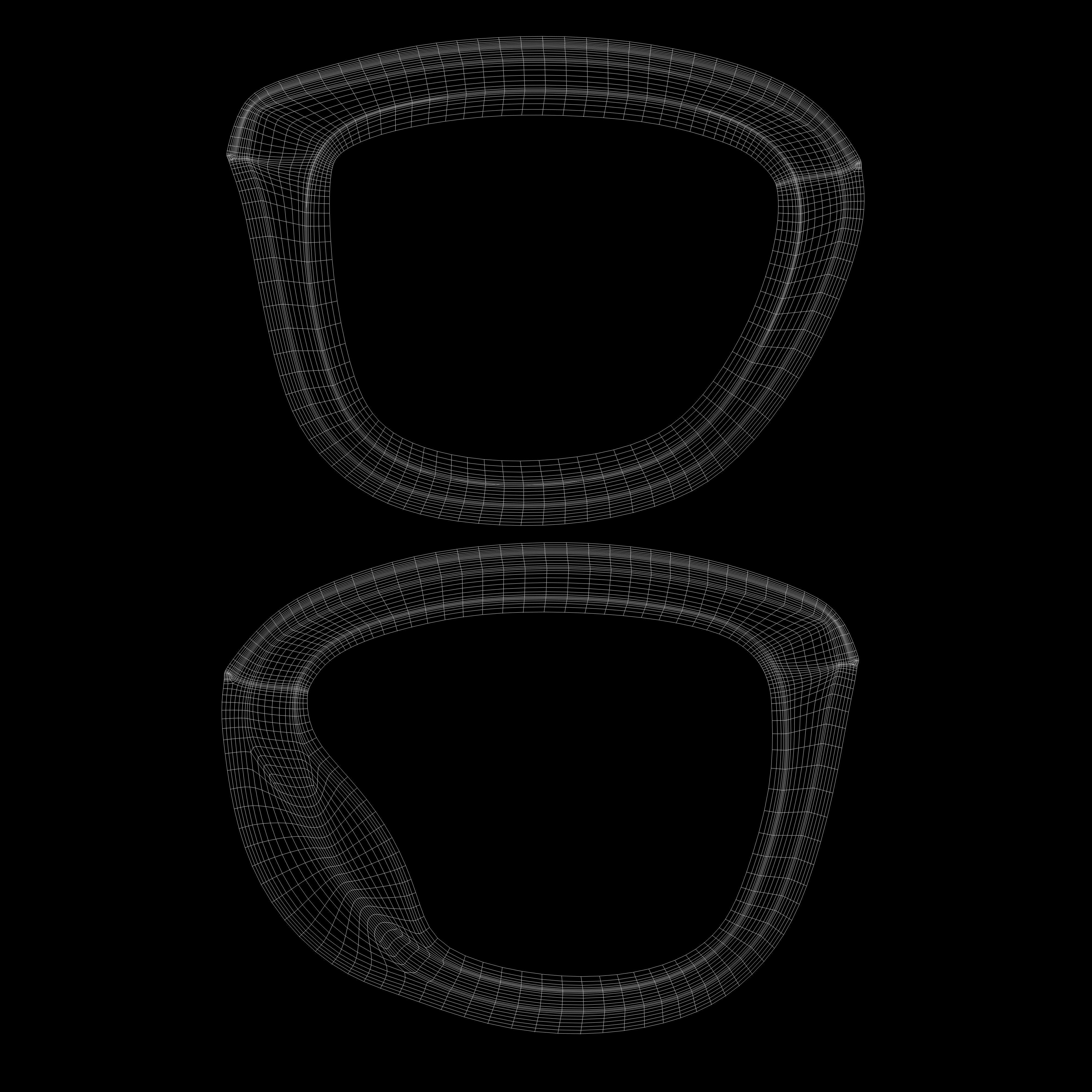 Eyeglasses for Men and Women 3D print model_9