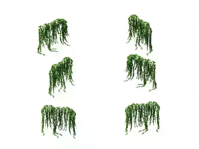 Game Model - prairie scene - ivy 01 01