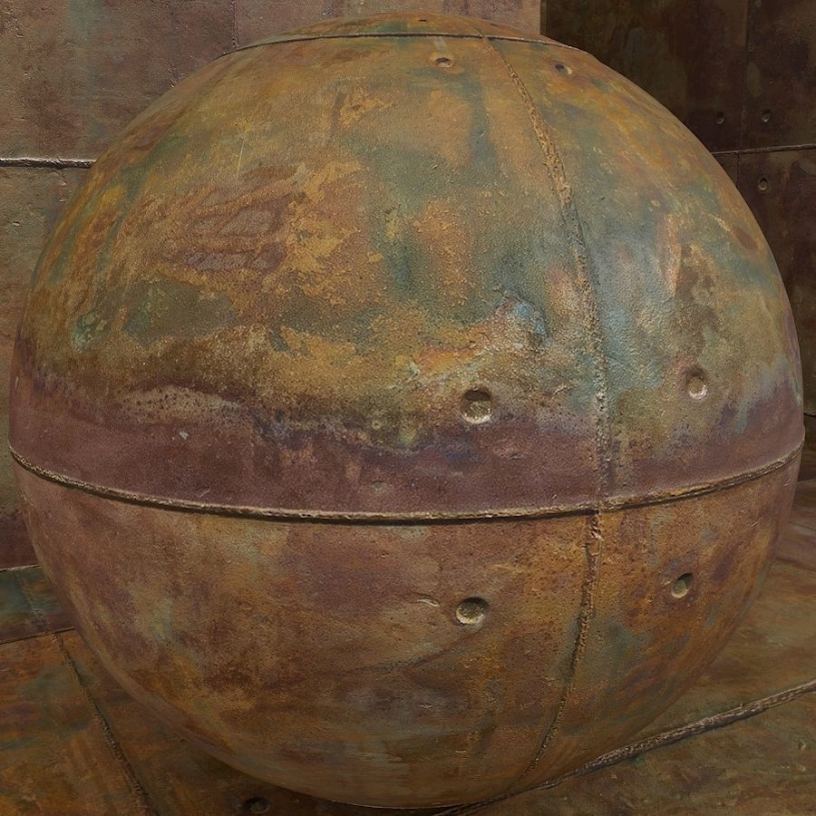 Material - seamless  plaster  rust concrete Texture_2