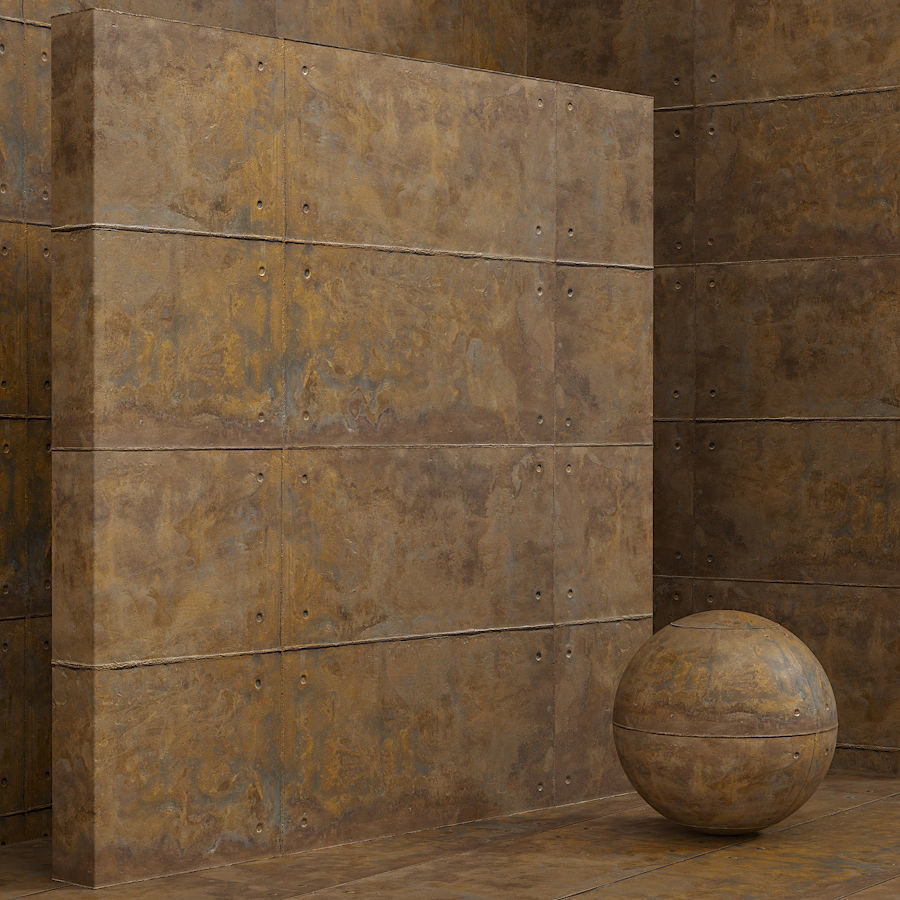 Material - seamless  plaster  rust concrete Texture_4