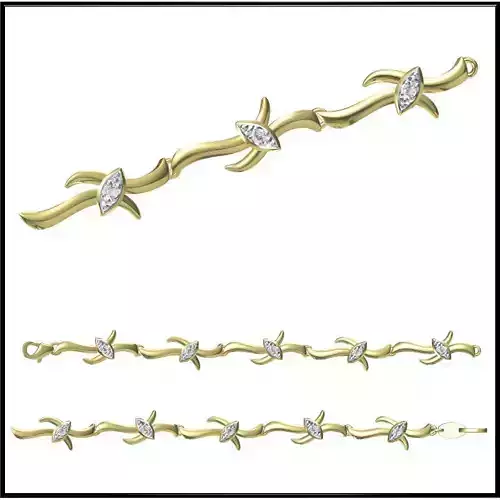 JCD Format Modern braceletsfiles jewelry