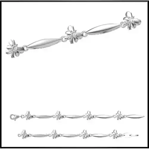 JCD Format Modern bracelets jewelry jcd institute 3D print model