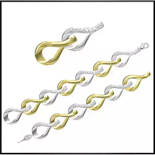 JCD Format Modern bracelets jcd