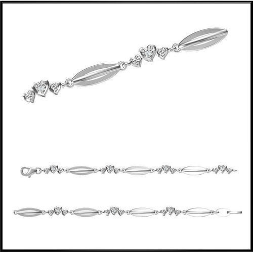 JCD Format Modern bracelets esign price 3D print model