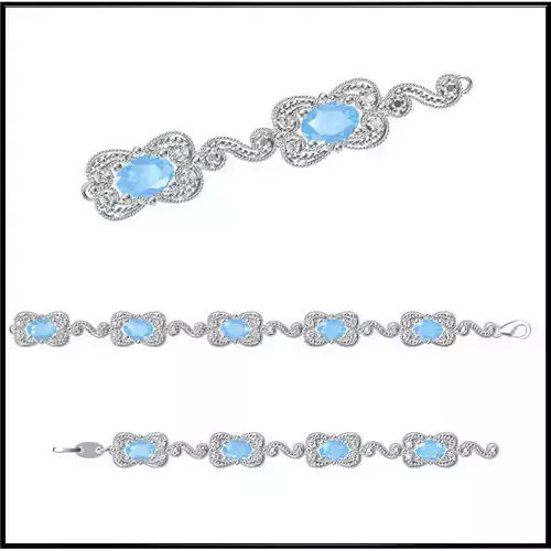 JCD Format Minimalist bracelets files jewelry