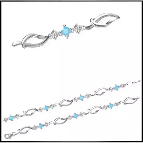 JCD Format Mens bracelets files jewelry