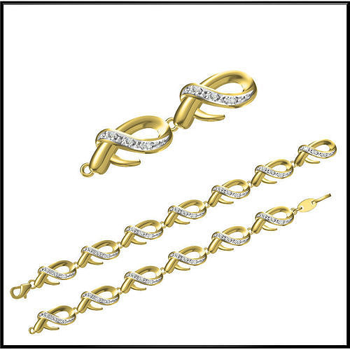 JCD Format Bracelets esign price 3D print model