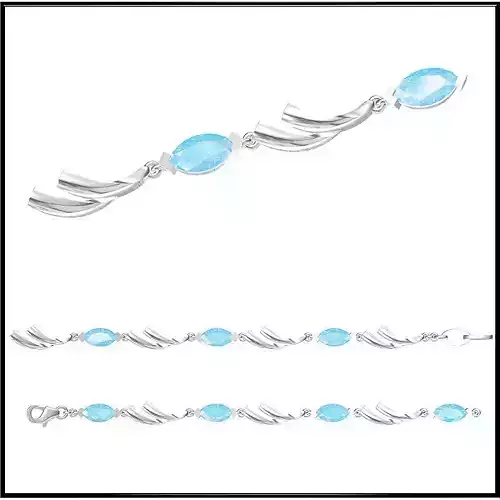 JCD Format Amazing bracelets jewelry jcd institute 3D print model