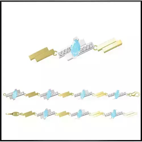 JCD Format Amazing bracelets jewelry files for sale