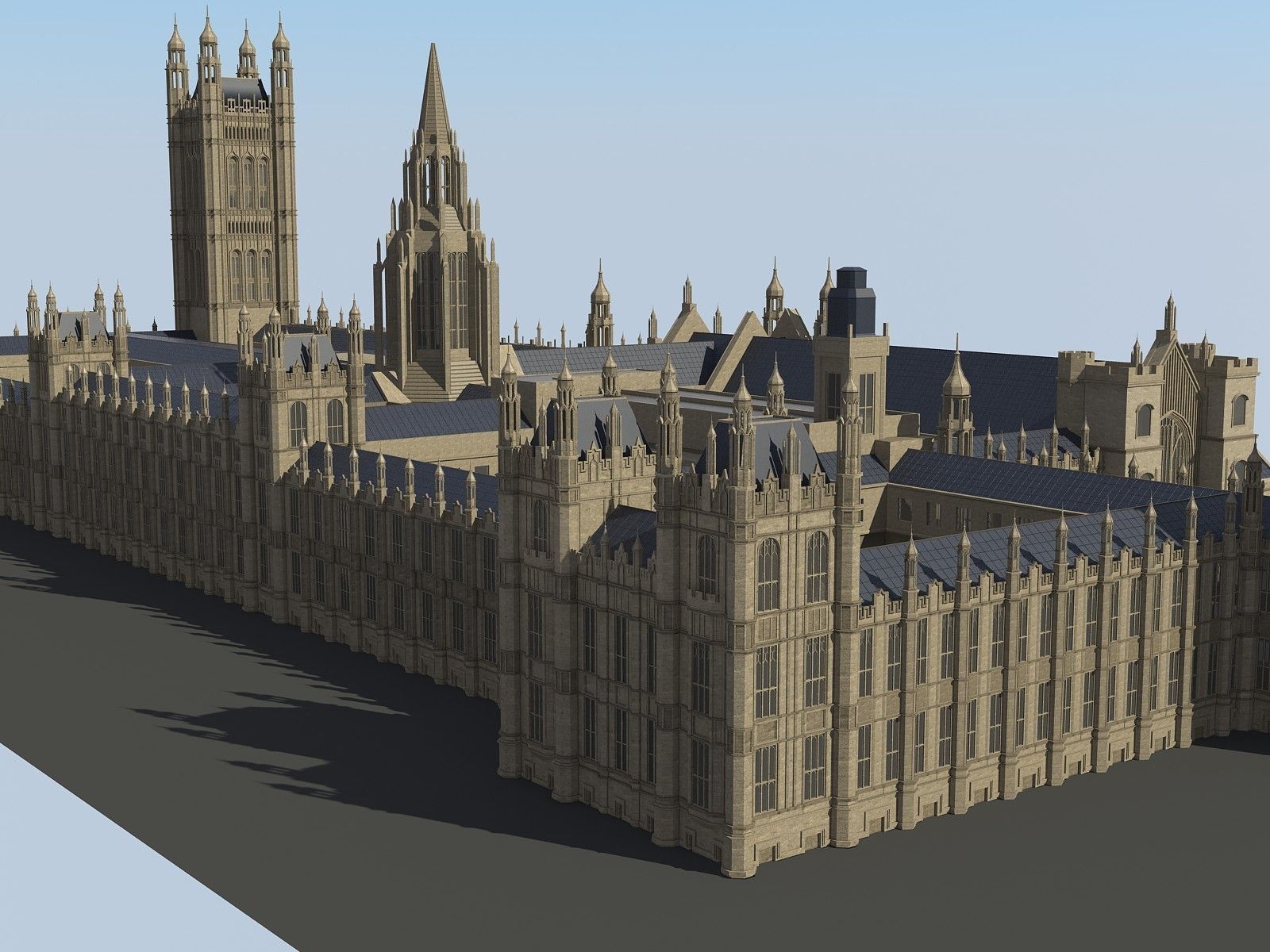 Big Ben London 3D model_11