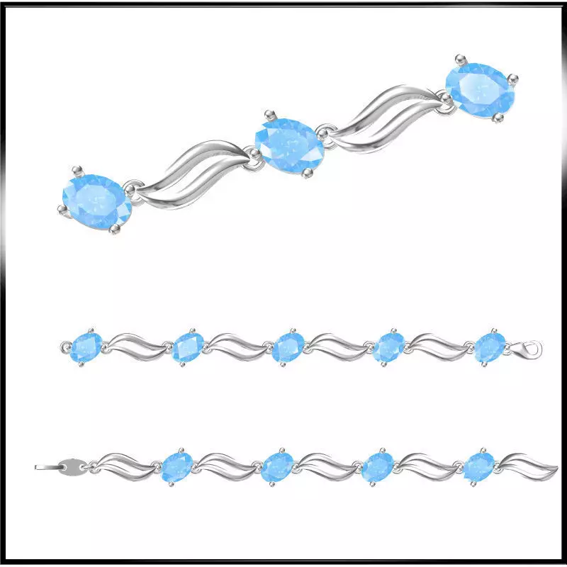 JCD Format Amazing bracelets jewellery design 3D print model