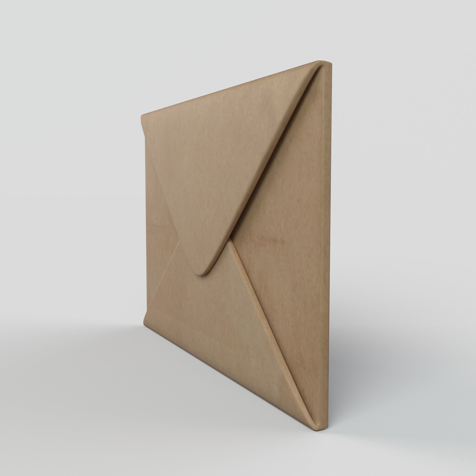Mail Envelope 3D model_3