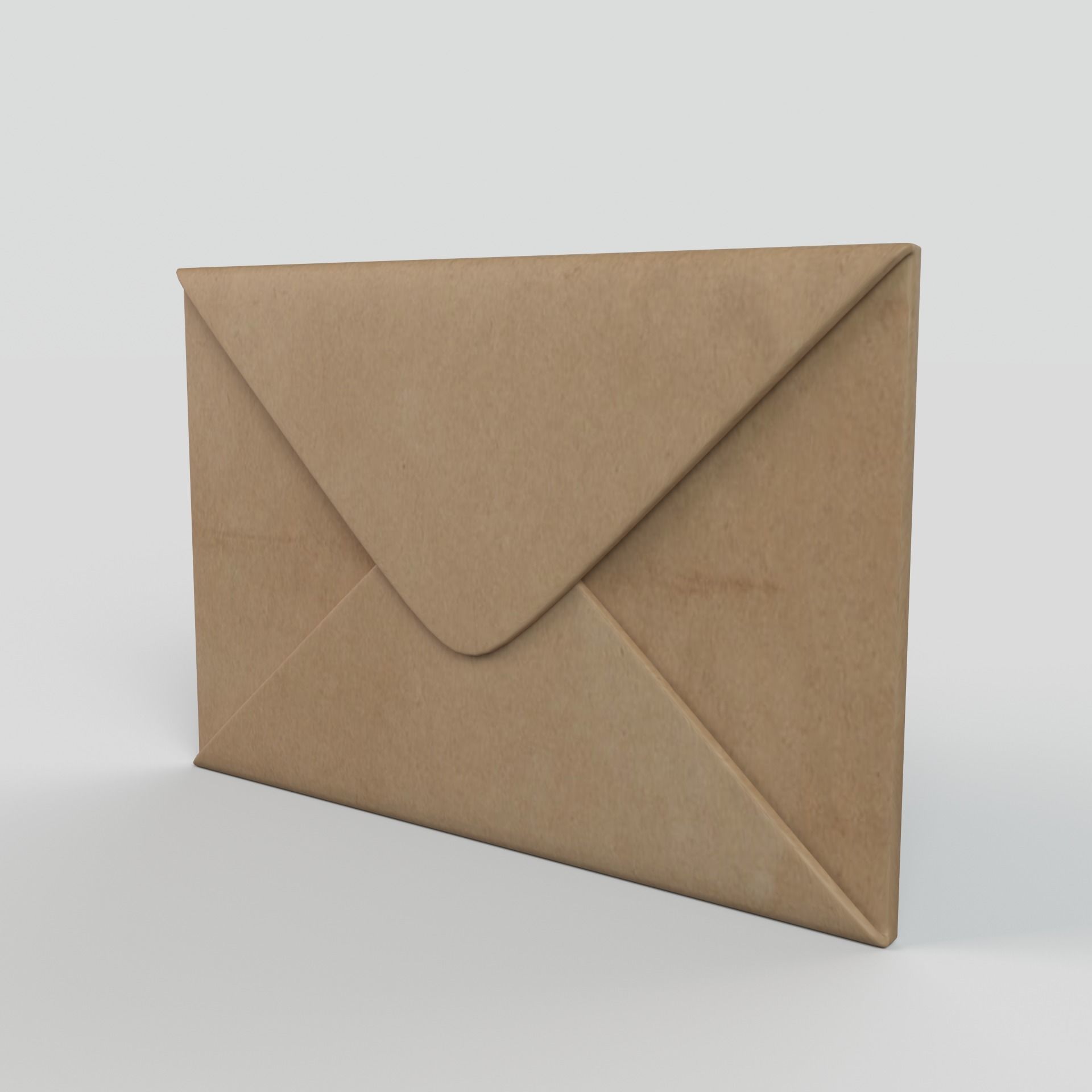 Mail Envelope 3D model_1