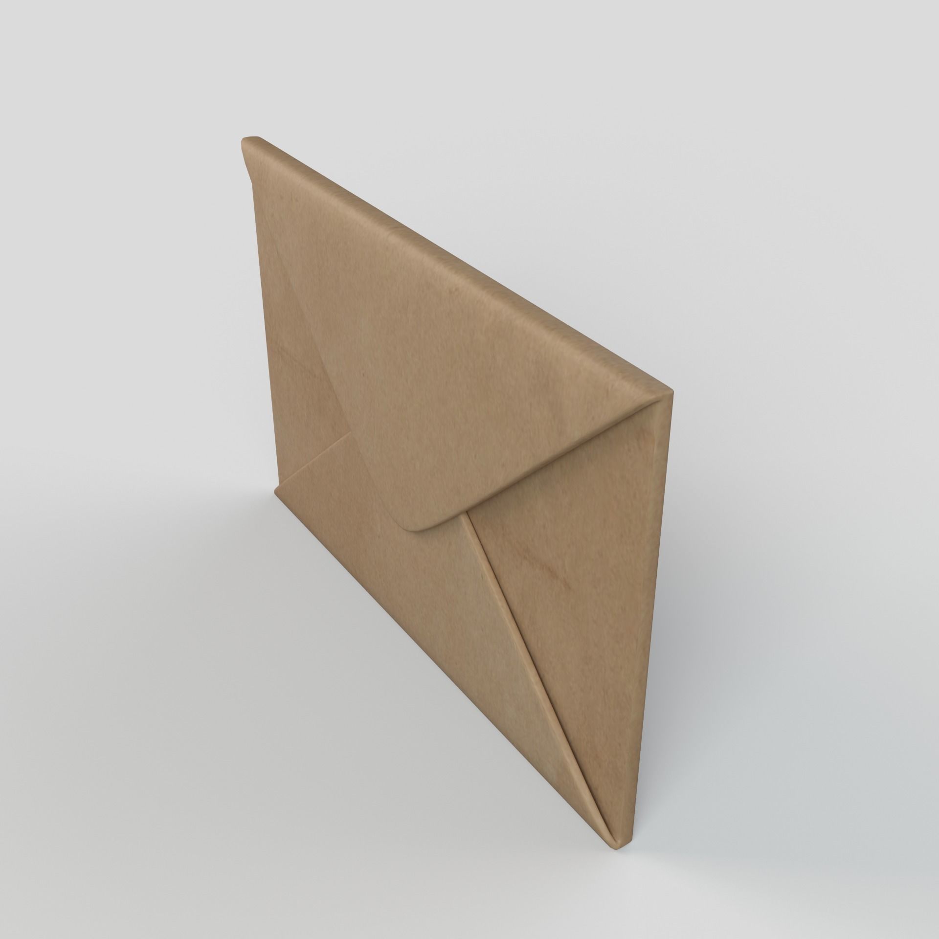 Mail Envelope 3D model_4