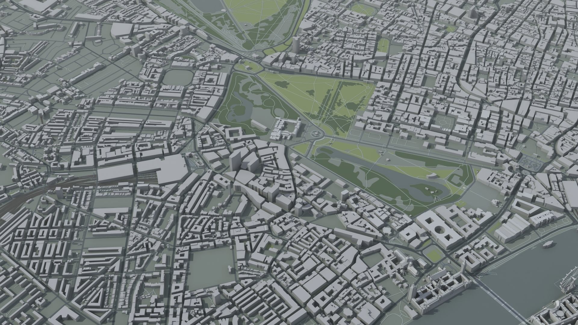 London City Central 3D model_29
