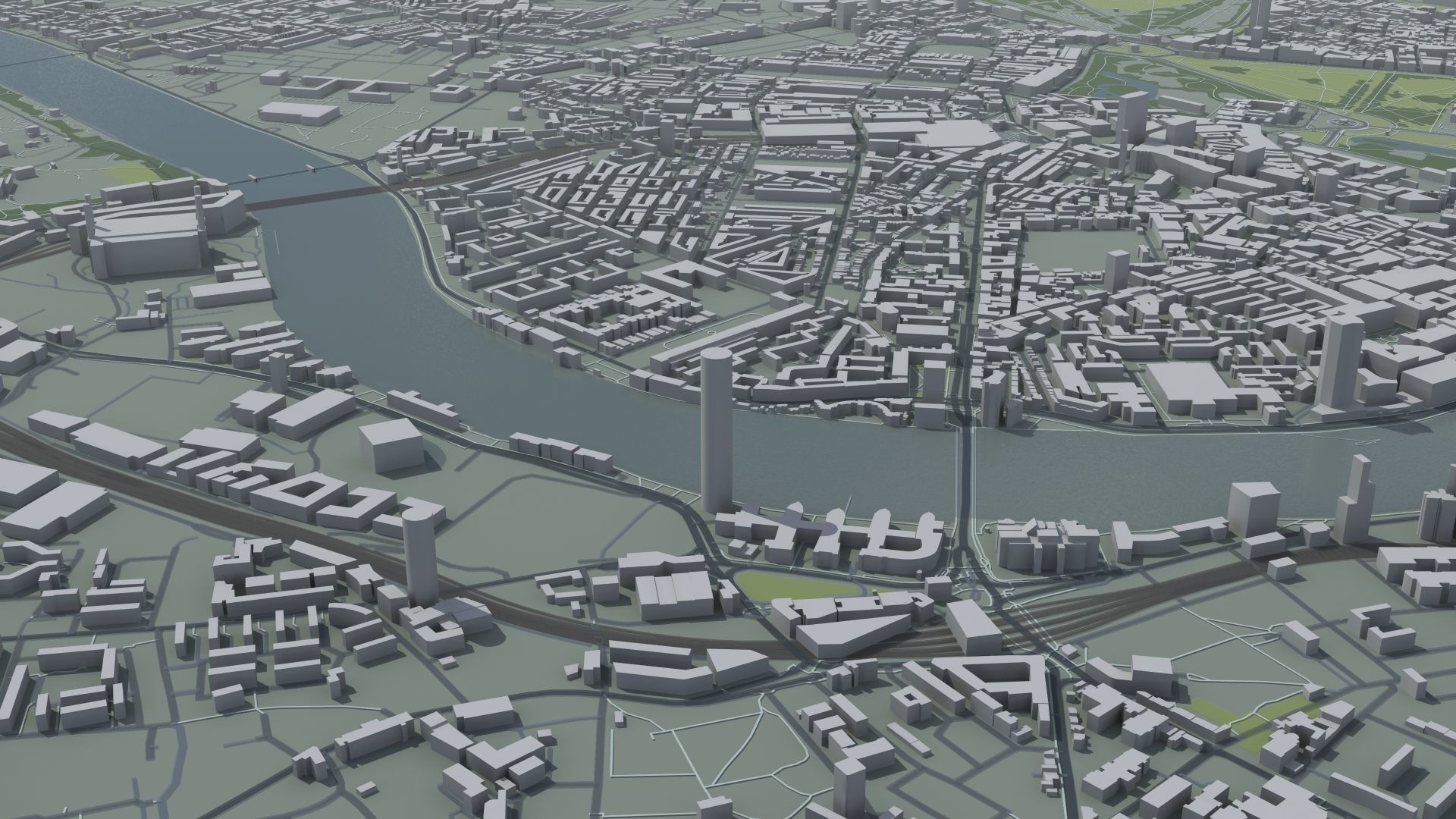 London City Central 3D model_39