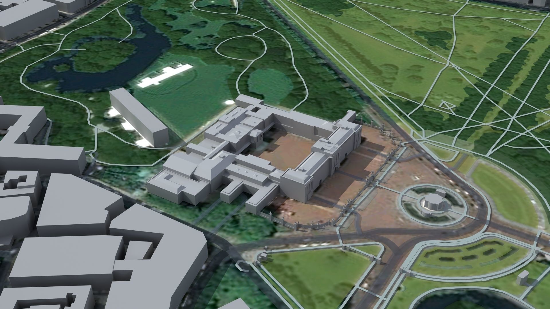 London City Central 3D model_5