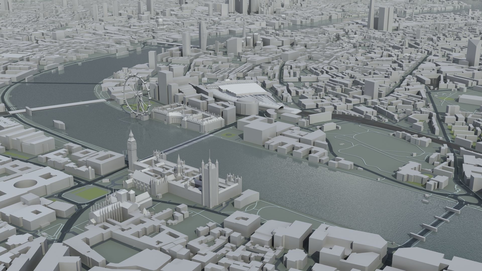 London City Central 3D model_24