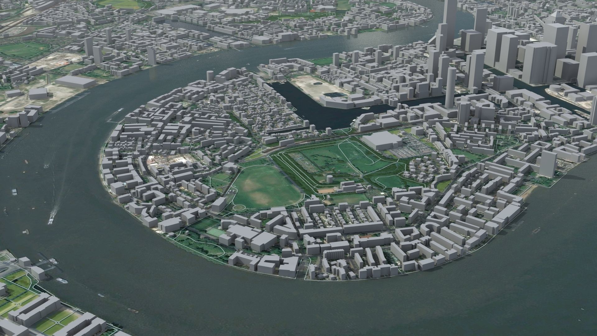 London City Central 3D model_13