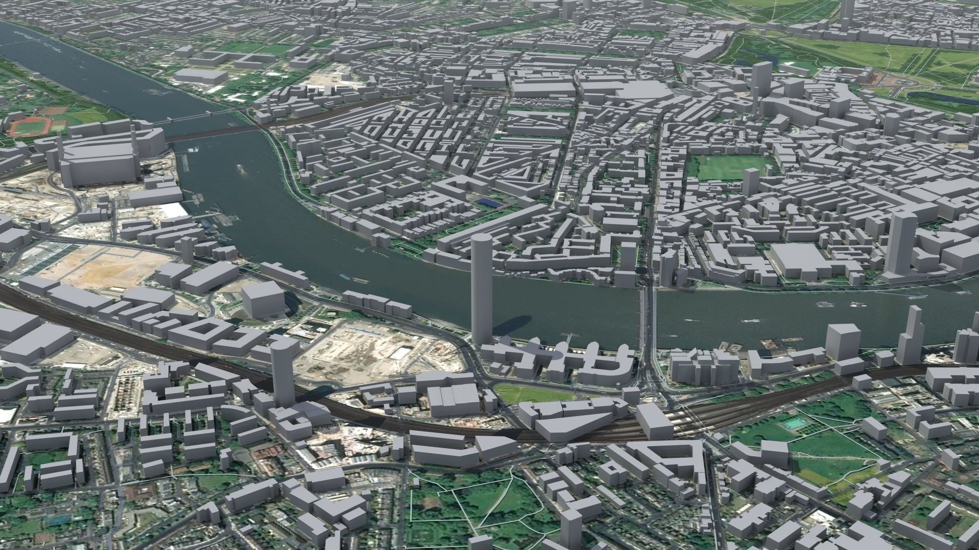 London City Central 3D model_14