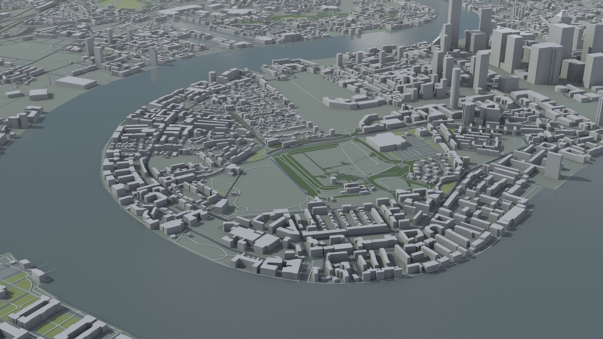 London City Central 3D model_38