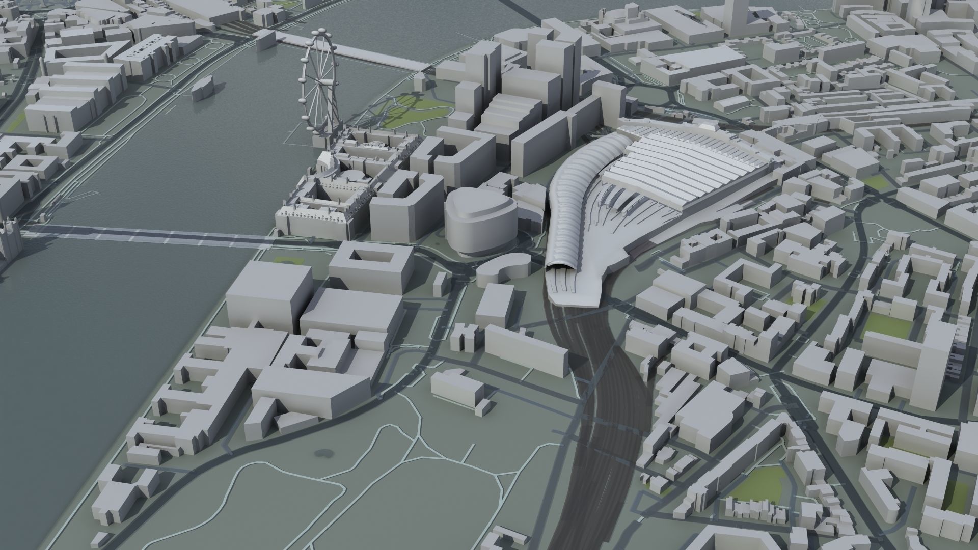London City Central 3D model_32