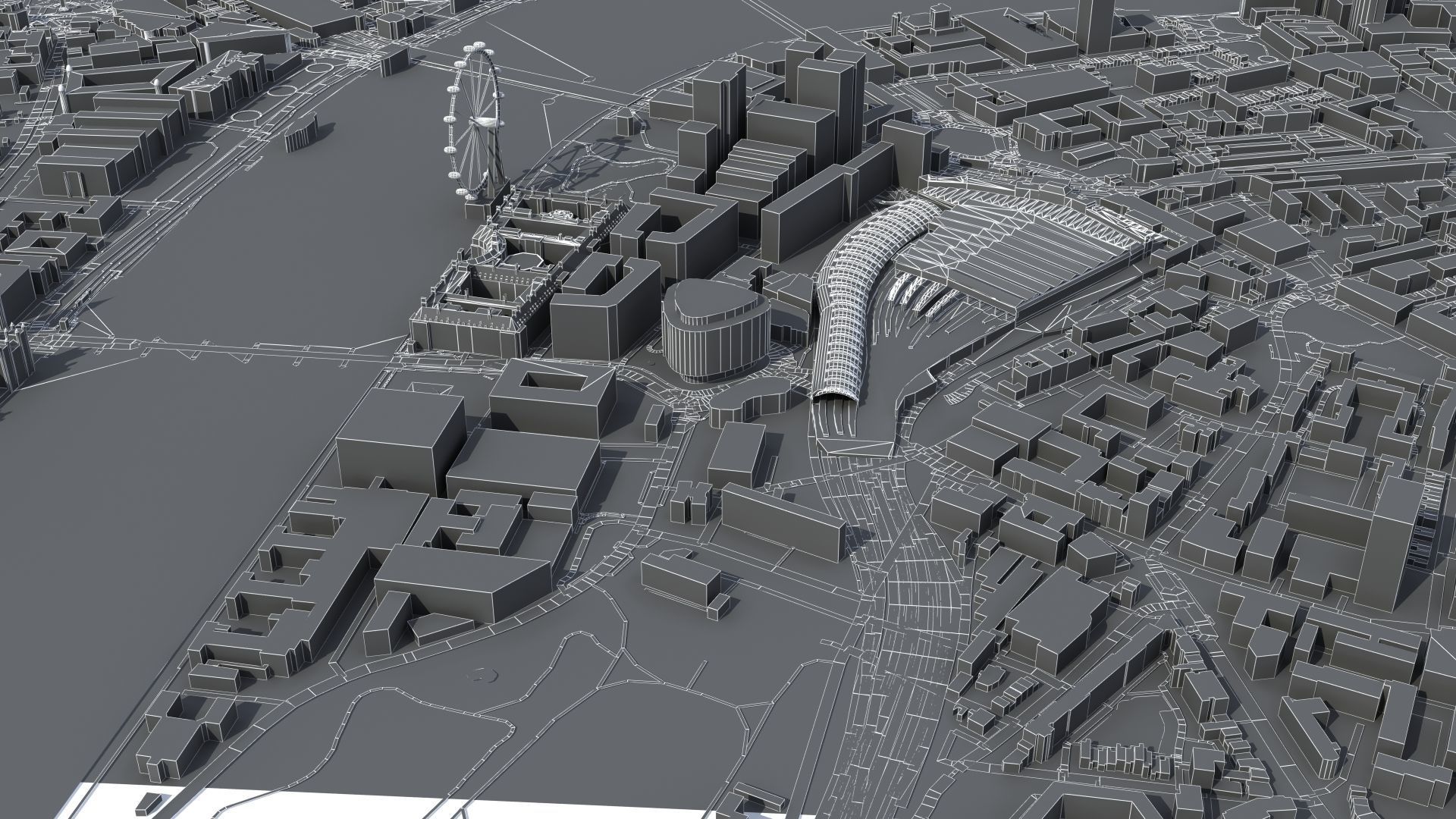 London City Central 3D model_56
