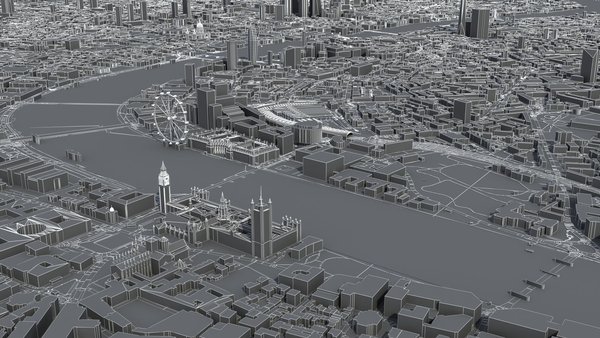 London City Central 3D model_58