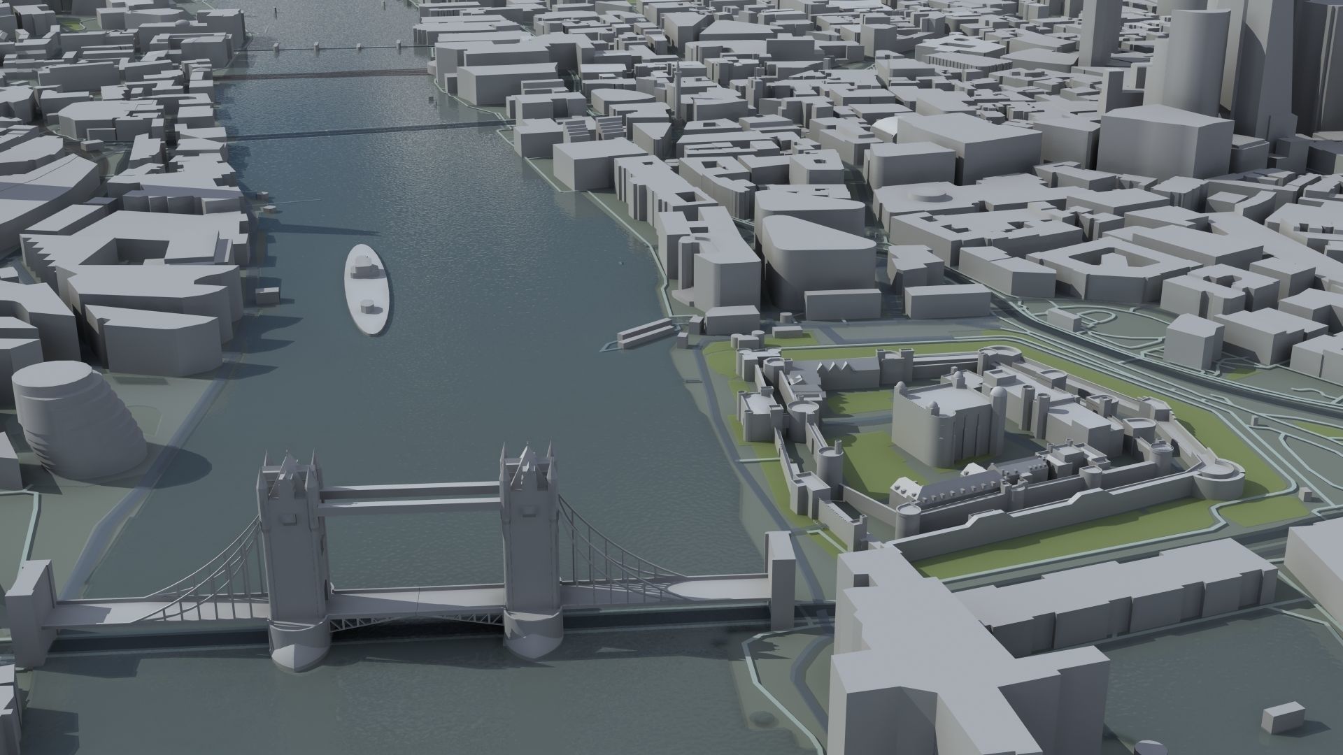 London City Central 3D model_36