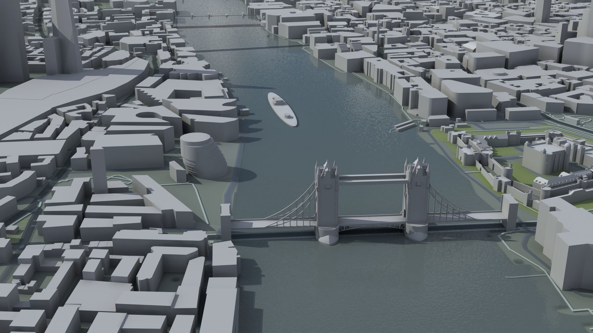 London City Central 3D model_35