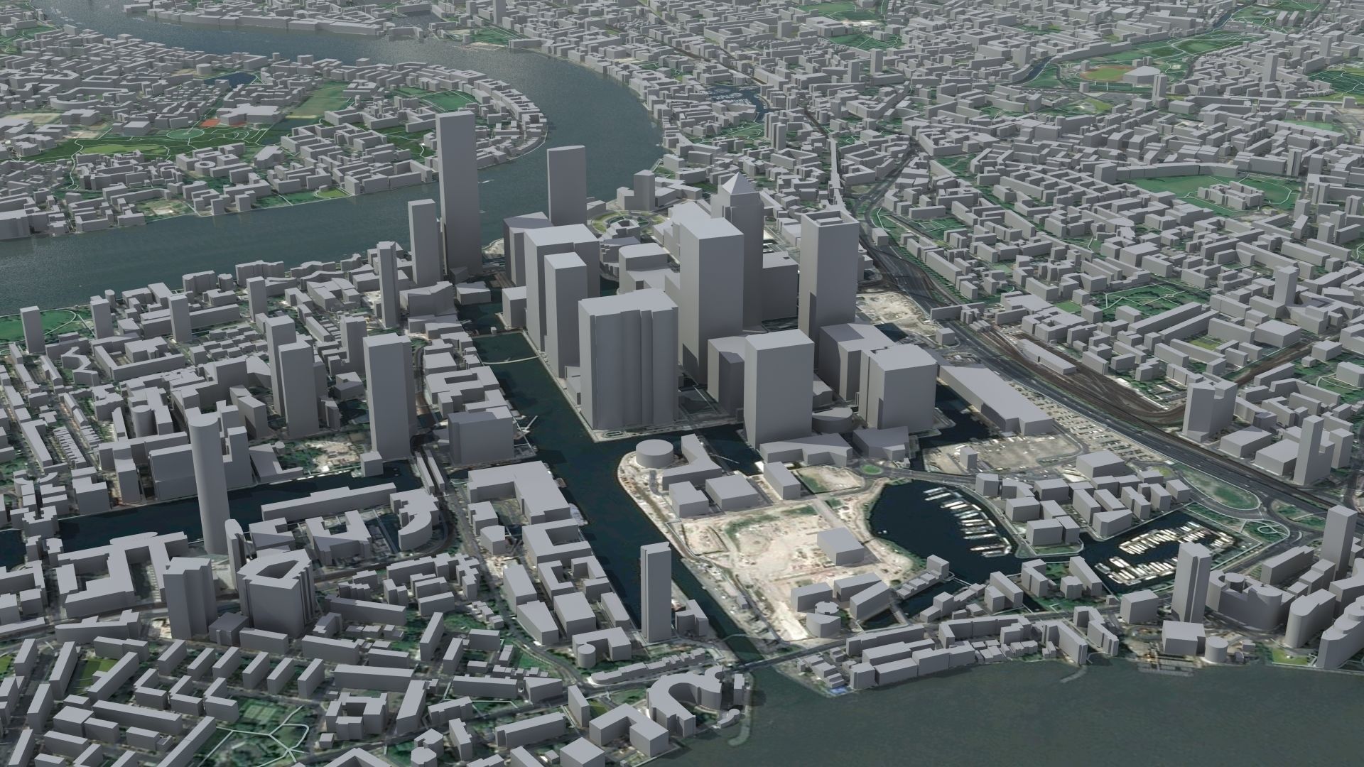 London City Central 3D model_12