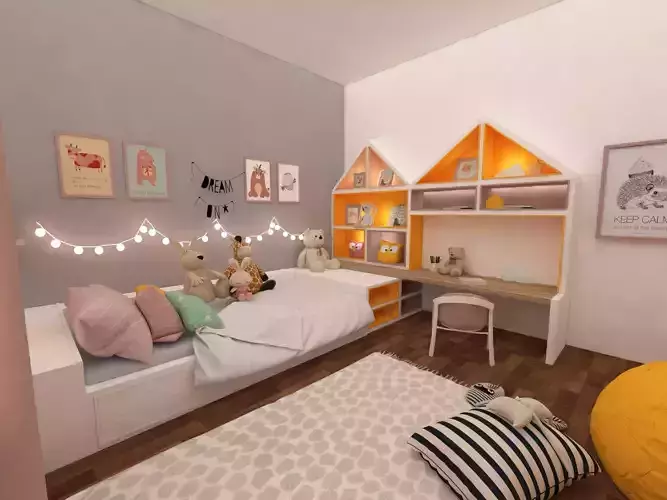 Children room 3D model