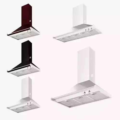 SMEG Extractor Hood 01 3D model