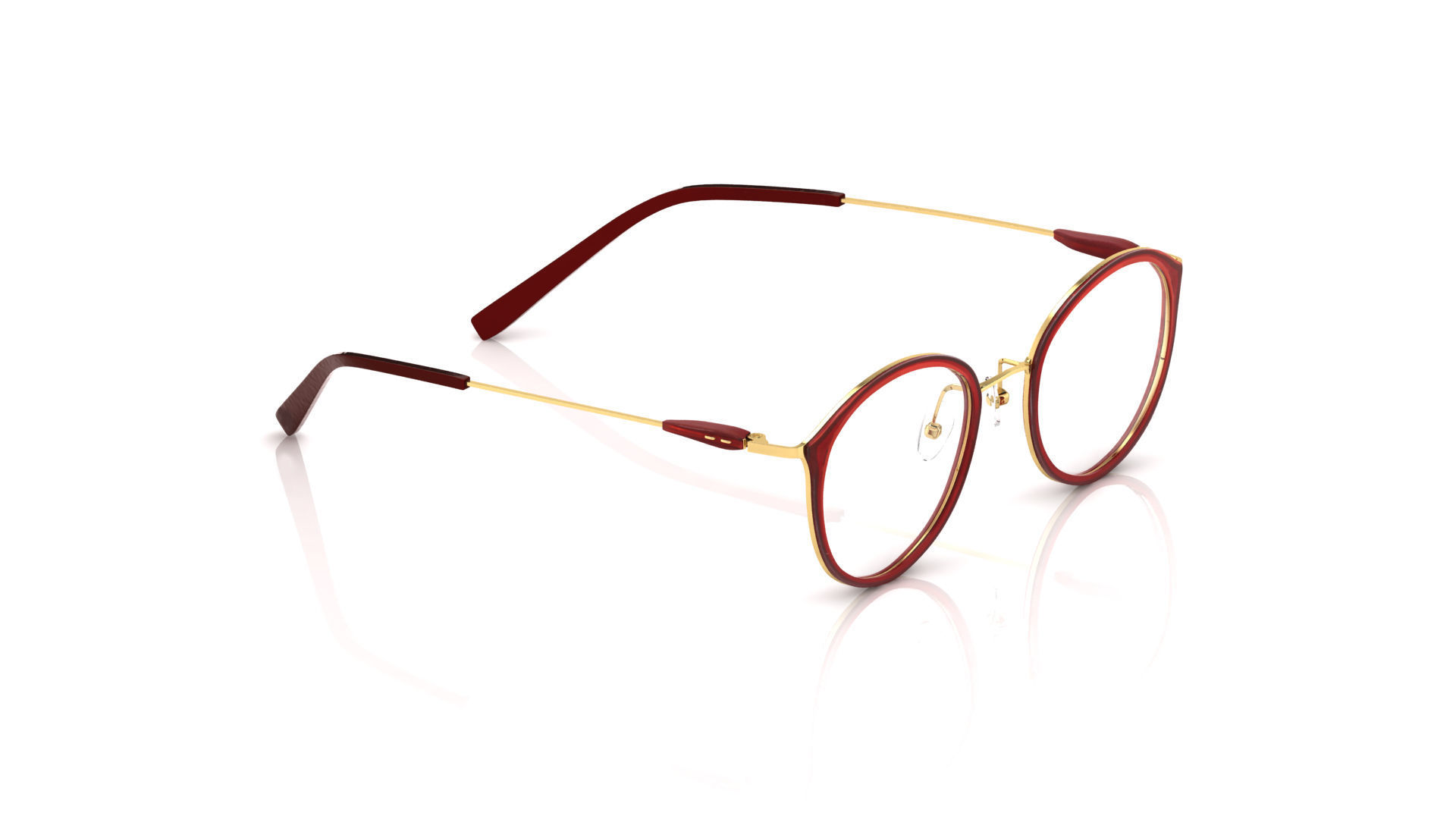 Eyeglasses for Men and Women 3D print model_3