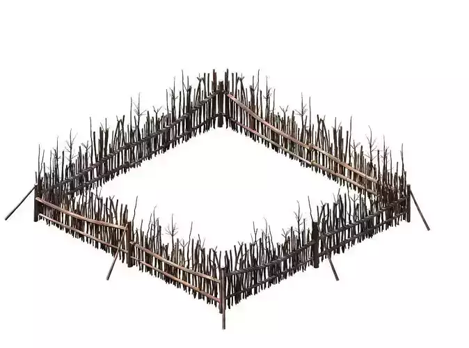 - prairie scene - wooden fence fence fence 02 01