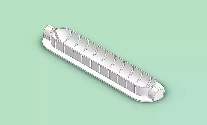 HOT DOG PRESS 3D PRINTED 3D print model