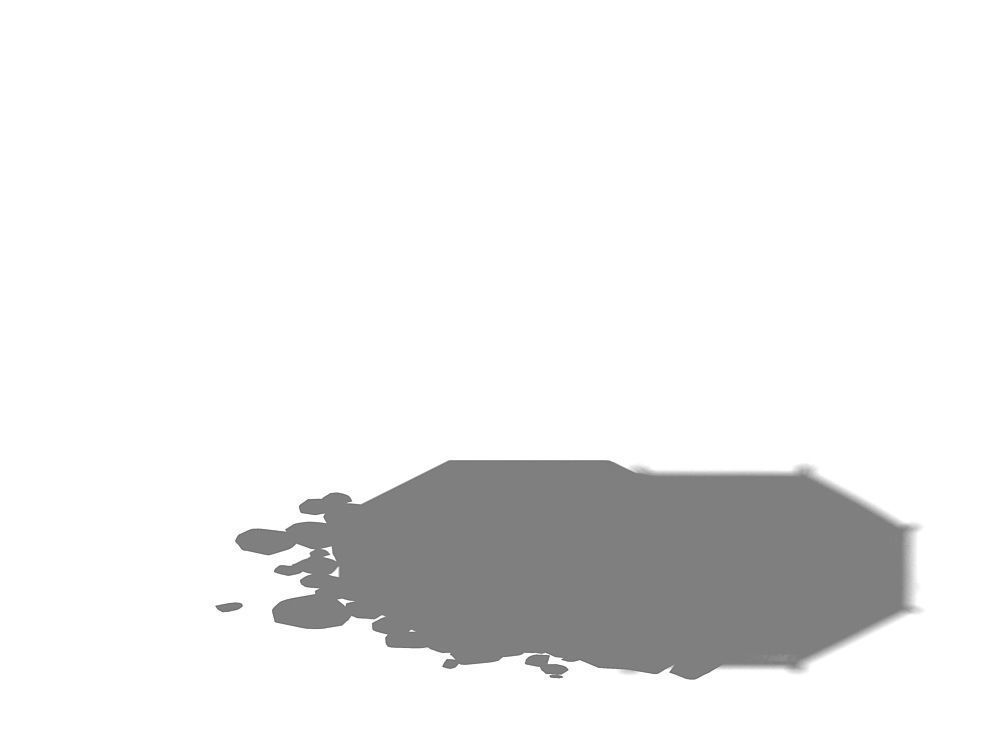 Game Model - prairie scene - wooden gazebo 01 3D model_1