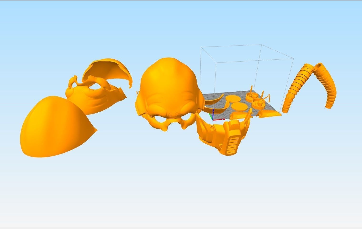 Tognath Mask  Star Wars 3D print model_4