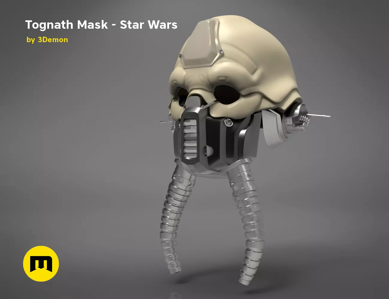 Tognath Mask  Star Wars 3D print model_0