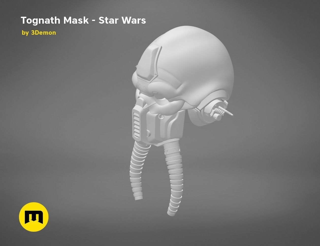 Tognath Mask  Star Wars 3D print model_16