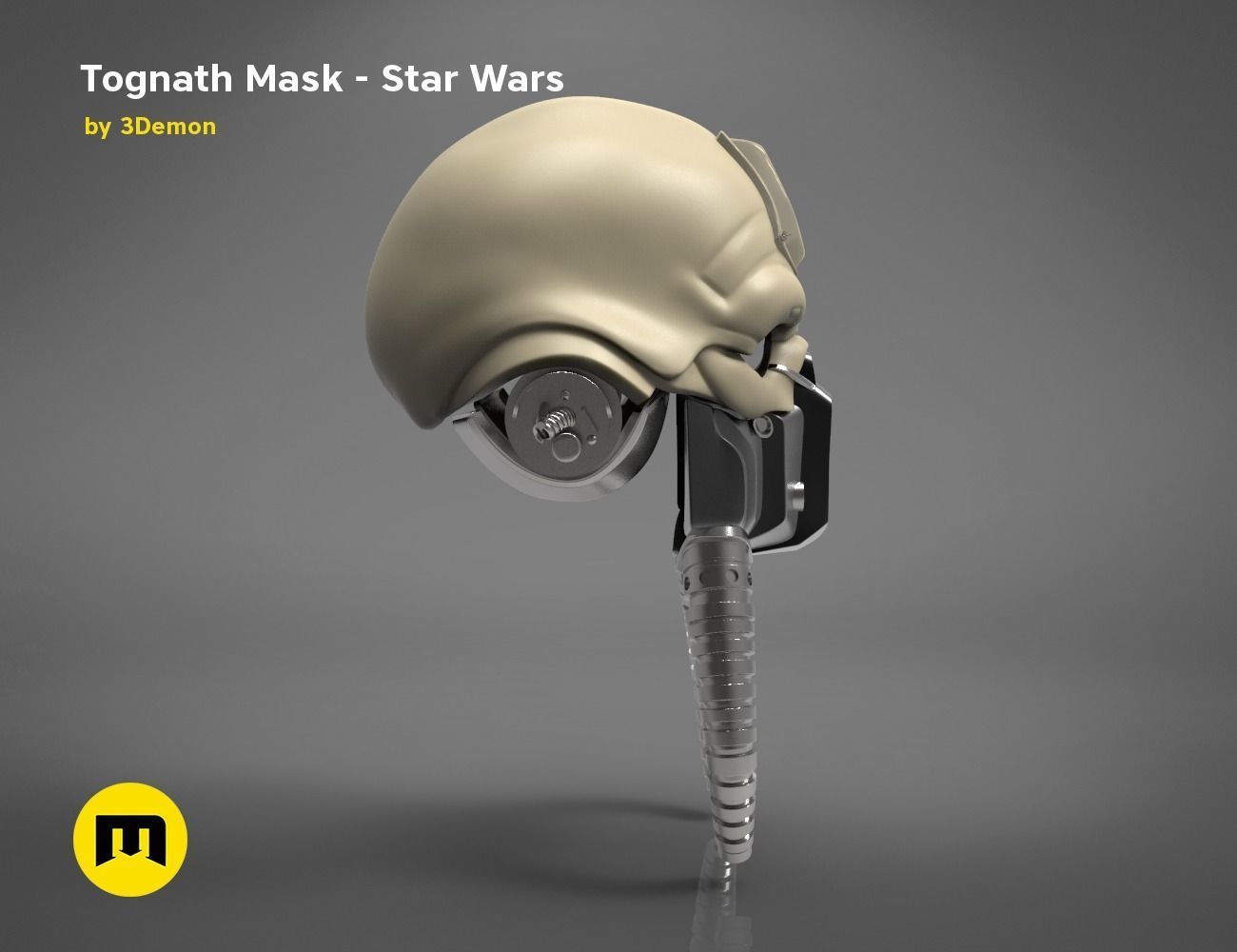 Tognath Mask  Star Wars 3D print model_6