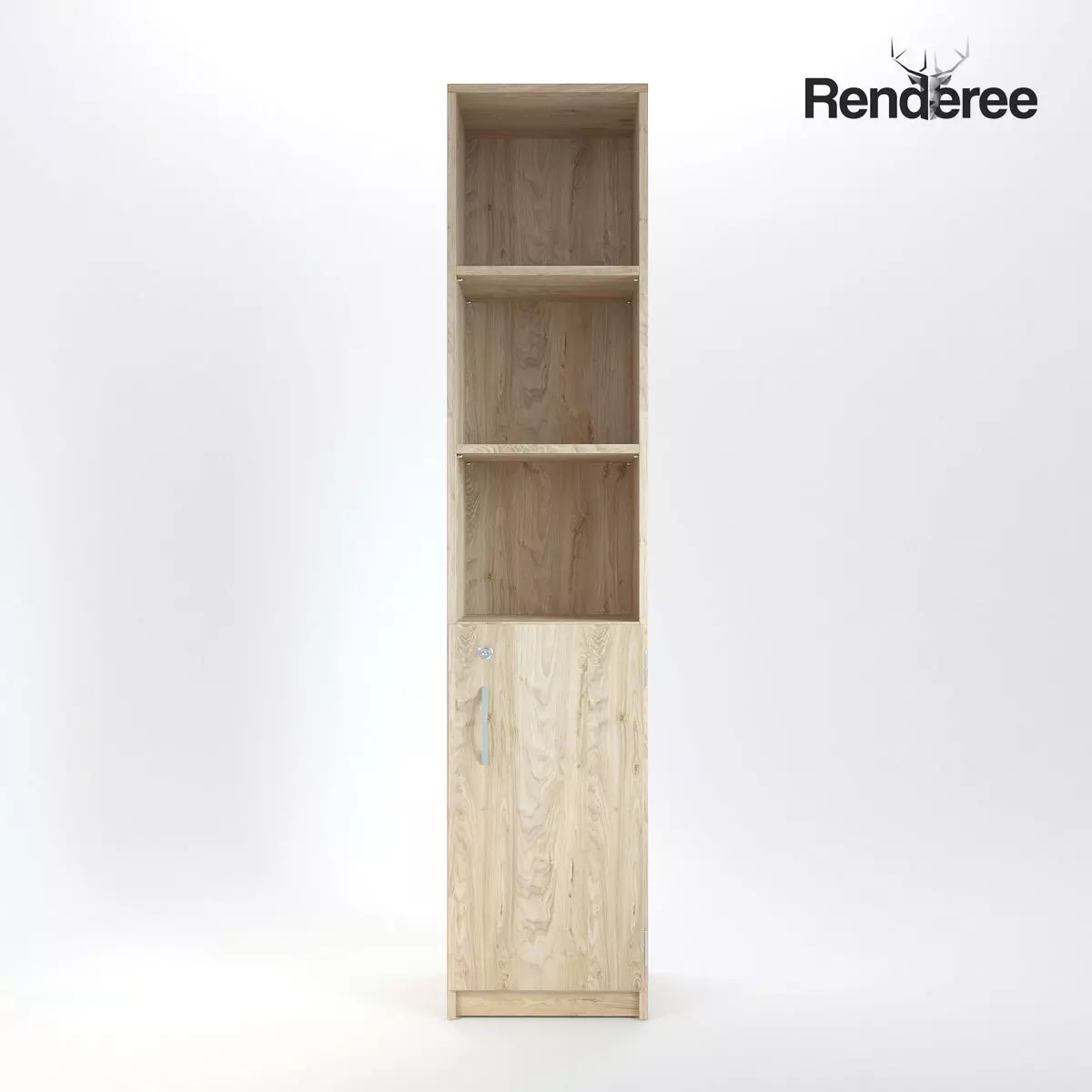 Wooden Cabinet 40 3D model