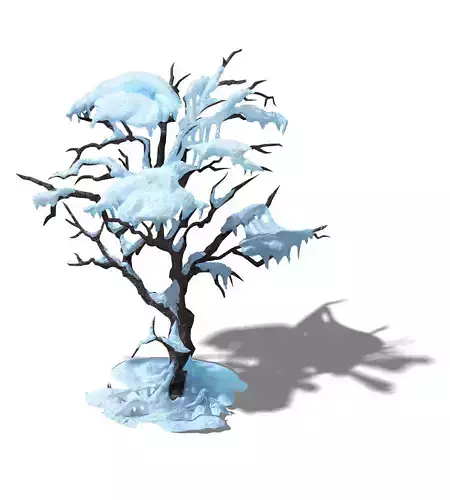 Game Model - snow - ice with maple 01