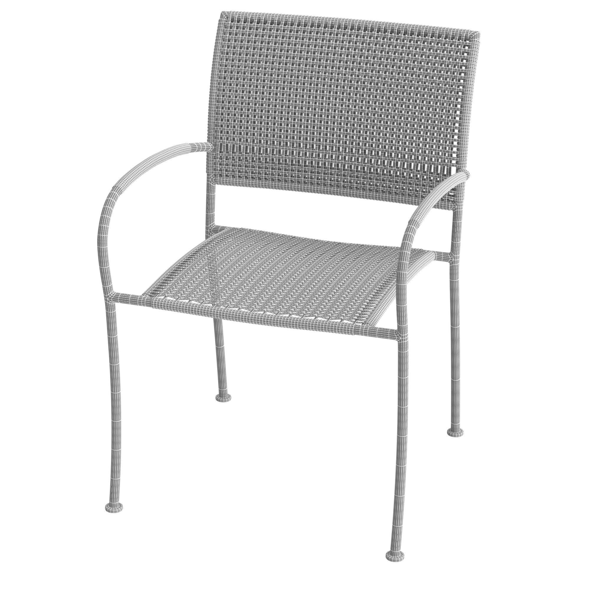 LACKO Armchair 3D model_8