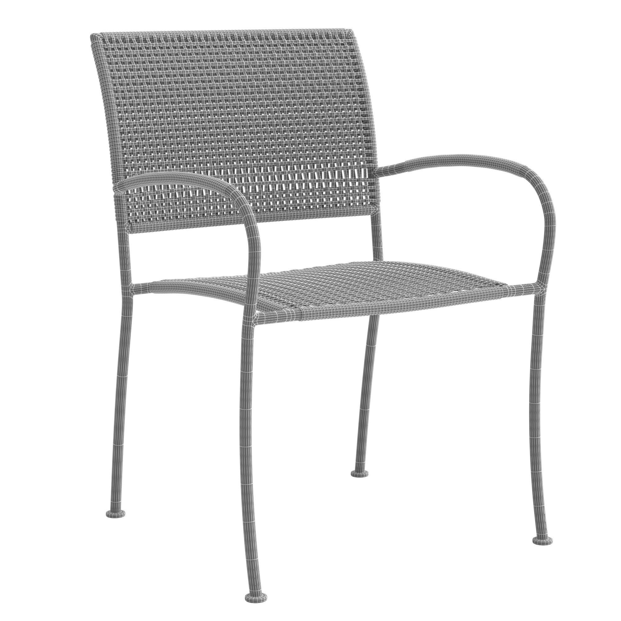 LACKO Armchair 3D model_7