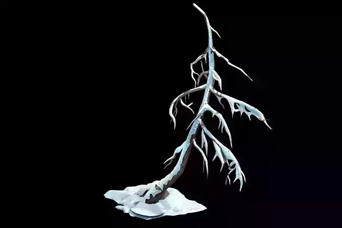 Game Model - snow - ice with maple 03 01