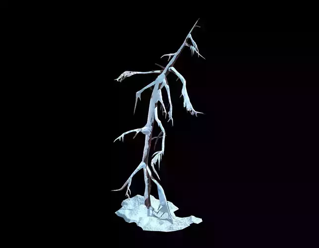 Game Model - snow - ice with maple 04 01