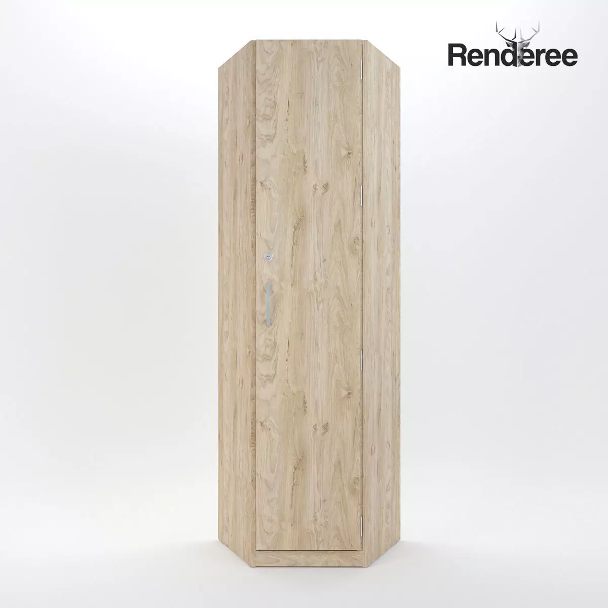 Wooden Cabinet 45 3D model