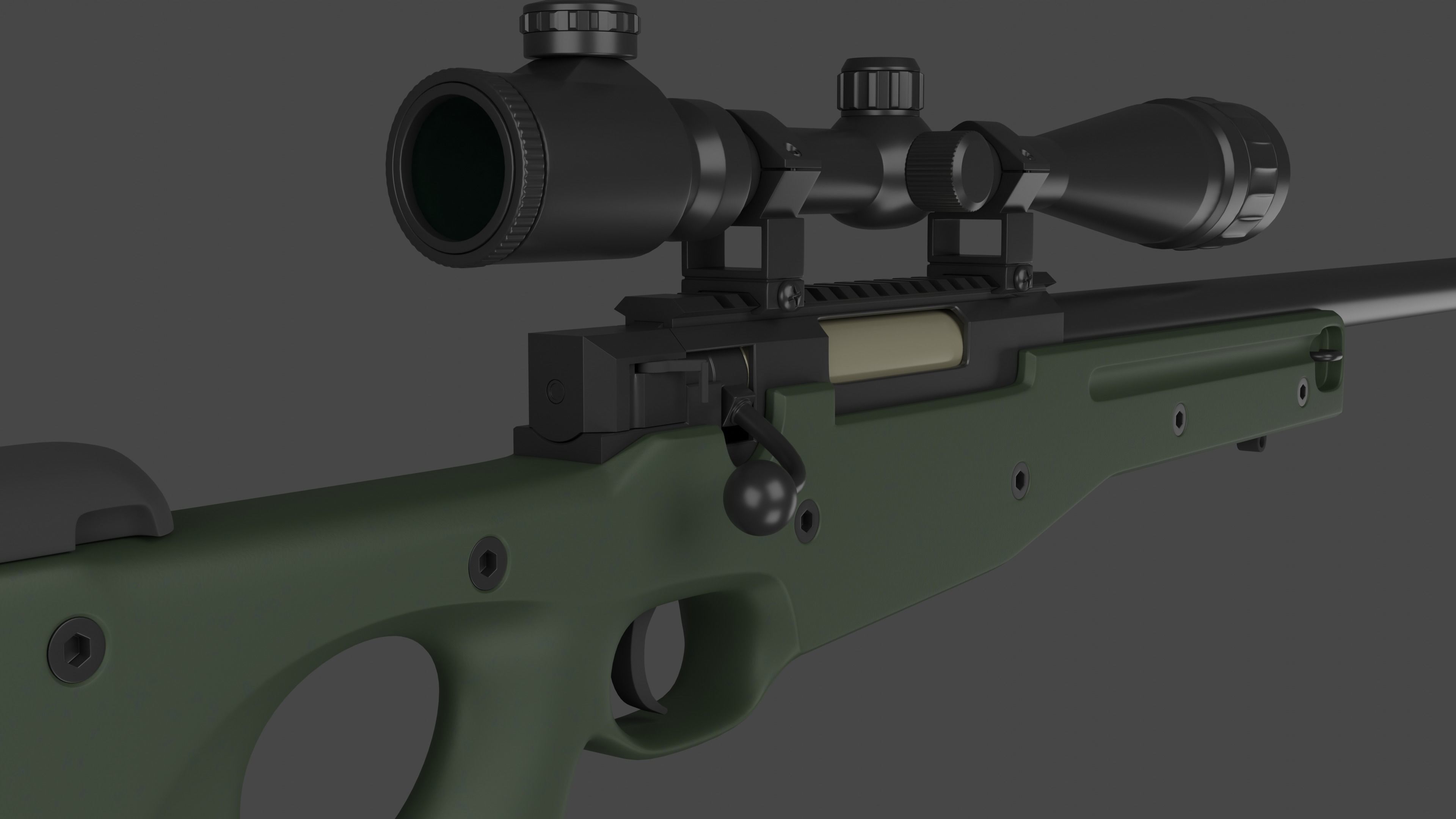 L96A3 3D model_0