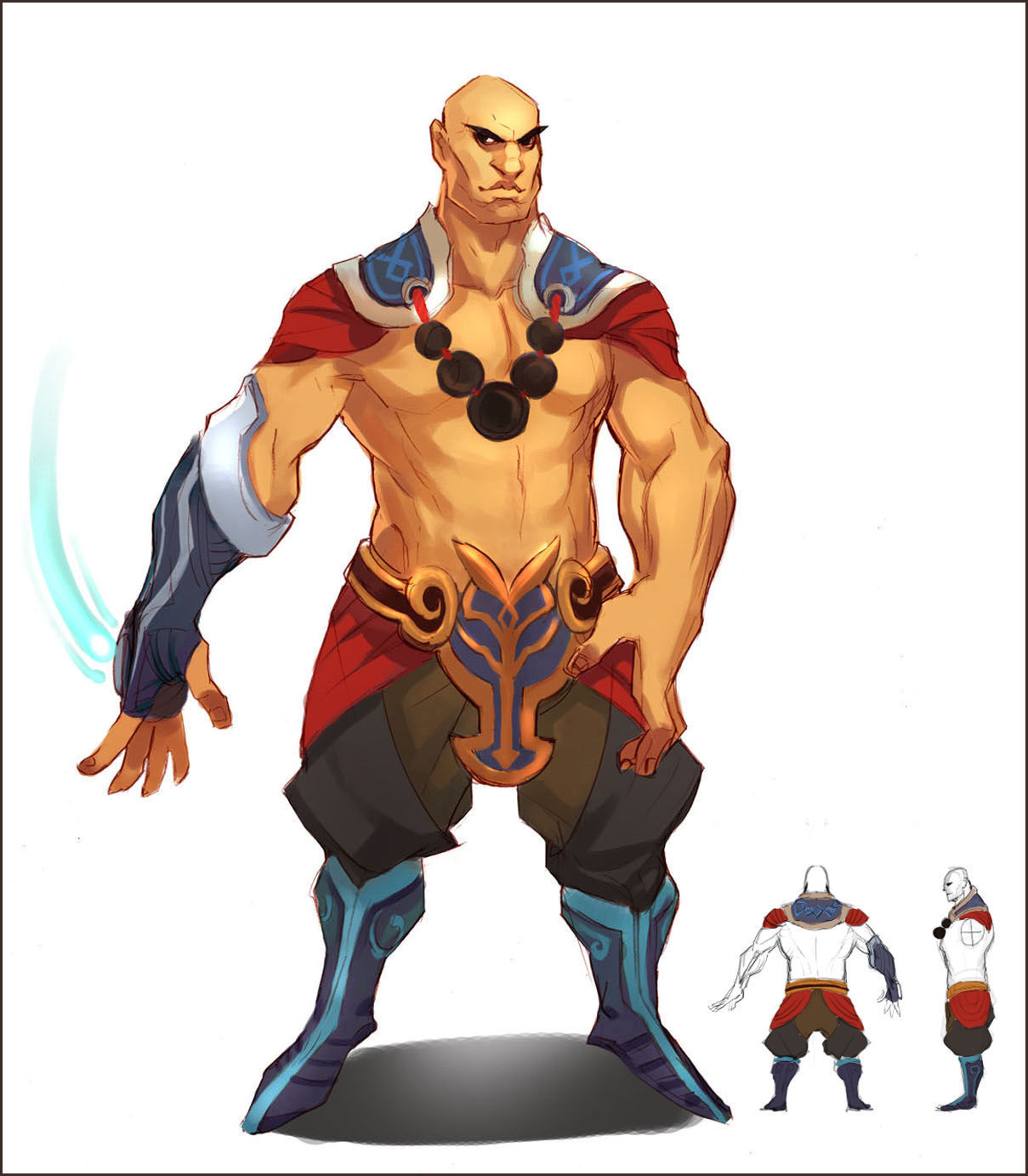 aoist comprehension scene - nursing homes monk 01 3D model_1